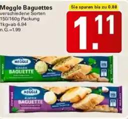 WEZ Meggle Baguettes Angebot