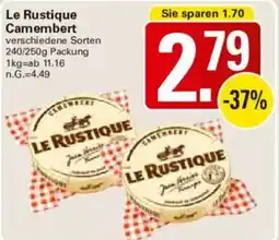 WEZ Le Rustique Camembert Angebot