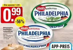 WEZ Philadelphia Frischkäsezubereitung Angebot