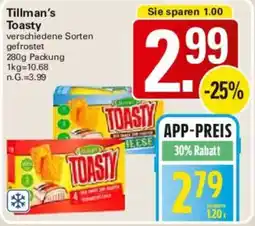 WEZ Tillman's Toasty Angebot