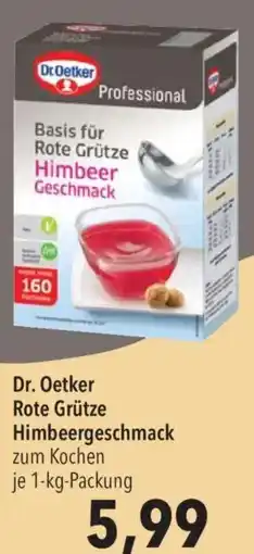 CITTI Markt Dr. Oetker Rote Grütze Himbeergeschmack Angebot