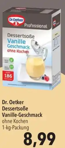 CITTI Markt Dr. Oetker Dessertsoße Vanille-Geschmack Angebot