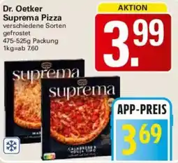 WEZ Dr. Oetker Suprema Pizza Angebot