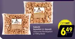 CITTI Markt Gadeschi Amarettini oder Amaretti Angebot