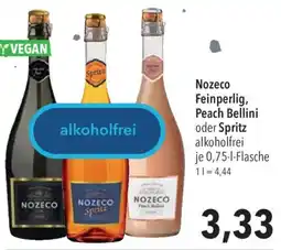 CITTI Markt Nozeco Feinperlig, Peach Bellini oder Spritz Angebot