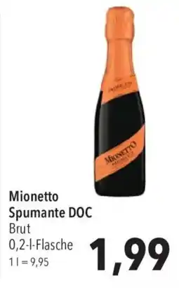 CITTI Markt Mionetto Spumante DOC Brut Angebot