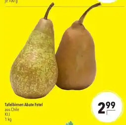 CITTI Markt Tafelbirnen Abate Fetel Angebot