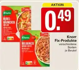 WEZ Knorr Fix-Produkte Angebot