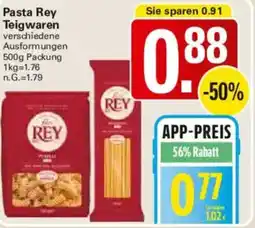 WEZ Pasta Rey Teigwaren Angebot