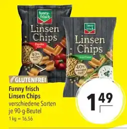 CITTI Markt funny frisch Linsen Chips Angebot