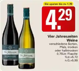 WEZ Vier Jahreszeiten Weine Angebot
