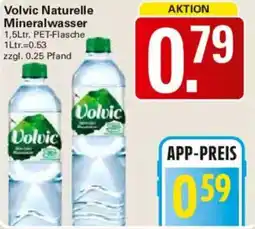 WEZ Volvic Naturelle Mineralwasser Angebot