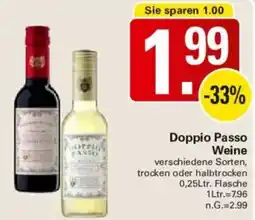 WEZ Doppio Passo Weine Angebot