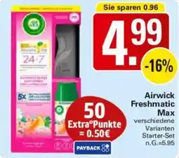 WEZ Airwick Freshmatic Max Angebot