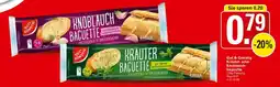 WEZ Gut & Günstig Kräuter- oder Knoblauch- baguette Angebot