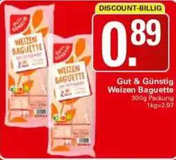 WEZ Gut & Günstig Weizen Baguette Angebot