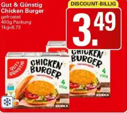 WEZ Gut & Günstig Chicken Burger Angebot