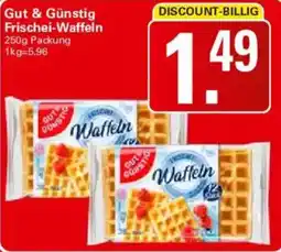 WEZ Gut & Günstig Frischei-Waffeln Angebot