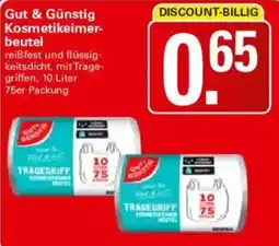 WEZ Gut & Günstig Kosmetikeimerbeutel Angebot