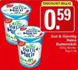 WEZ Gut & Günstig Reine Buttermilch Angebot