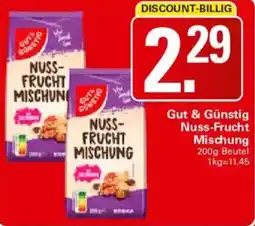 WEZ Gut & Günstig Nuss-Frucht Mischung Angebot