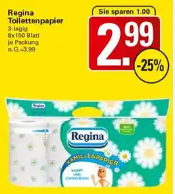 WEZ Regina Toilettenpapier Angebot