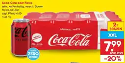 Netto Marken-Discount Coca-Cola oder Fanta Angebot