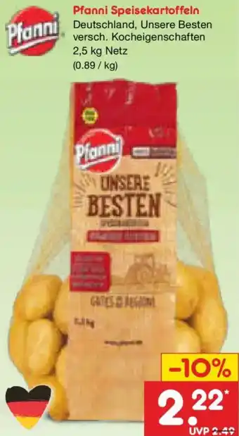 Netto Marken-Discount Pfanni Speisekartoffeln Angebot