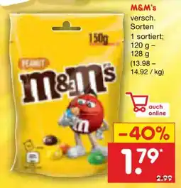 Netto Marken-Discount M&M's Angebot
