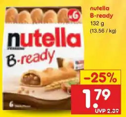 Netto Marken-Discount nutella B-ready Angebot