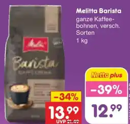 Netto Marken-Discount Melitta Barista Angebot