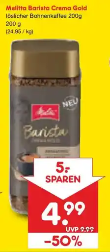 Netto Marken-Discount Melitta Barista Crema Gold Angebot