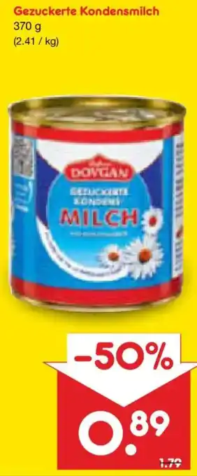 Netto Marken-Discount Gezuckerte Kondensmilch Angebot