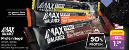 Netto Marken-Discount MAX BALANCE Proteinriegel Angebot