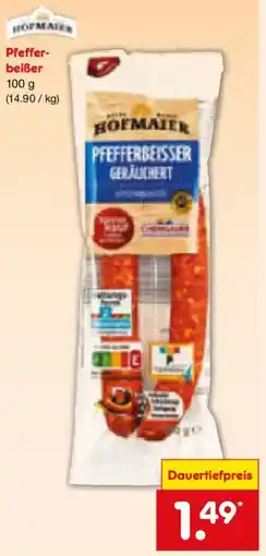 Netto Marken-Discount HOFMAIER Pfefferbeißer Angebot