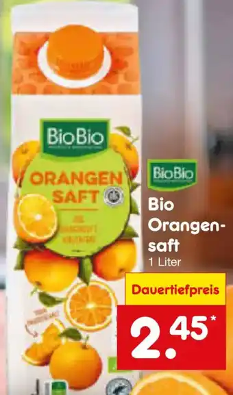 Netto Marken-Discount Bio Orangensaft Angebot