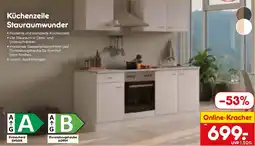 Netto Marken-Discount Küchenzeile Stauraumwunder Angebot