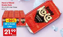 Netto Marken-Discount Hand of Blood Knabe Kola Angebot