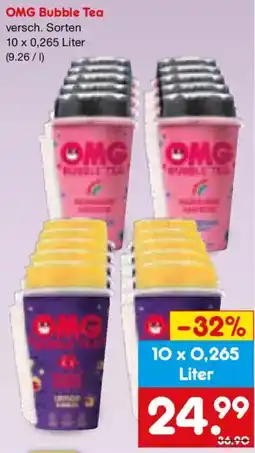 Netto Marken-Discount OMG Bubble Tea Angebot