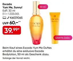 Galeria Escada Yum Me, Sunny! EdP Angebot