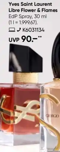 Galeria Yves Saint Laurent Libre Flower & Flames EdP Spray Angebot