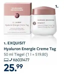 Galeria EXQUISIT Hyaluron Energie Creme Tag Angebot