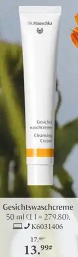 Galeria Dr. Hauschka Gesichtswaschcreme Angebot