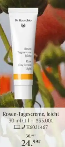 Galeria Dr. Hauschka Rosen-Tagescreme, leicht Angebot