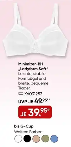 Galeria TRIUMPH Minimizer-BH „Ladyform Soft" Angebot