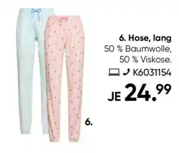 Galeria Vivance dreams Hose, lang Angebot