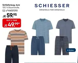 Galeria SCHIESSER Schlafanzug, kurz Angebot