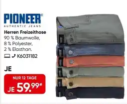 Galeria PIONEER AUTHENTIC JEANS Herren Freizeithose Angebot