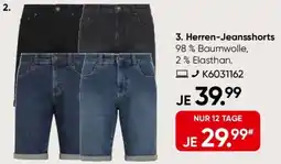 Galeria GLOBE TROTTER Herren-Jeansshorts Angebot