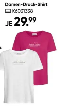 Galeria Street One Damen-Druck-Shirt Angebot